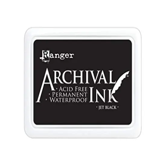 Archival 3 Jet Ink Pad Jumbo Black {2}