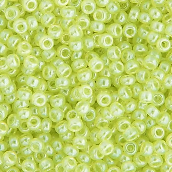 Miyuki 250g Luster Round Rocailles Seed Beads, 11/0 Pale Moss GN #371 {1}