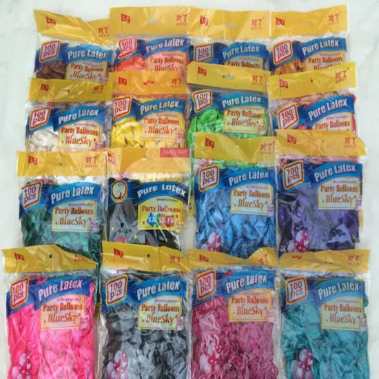 Kitcheniva Pearl Latex Thickening Party Balloon 10 in Pink-100 pcs {5}