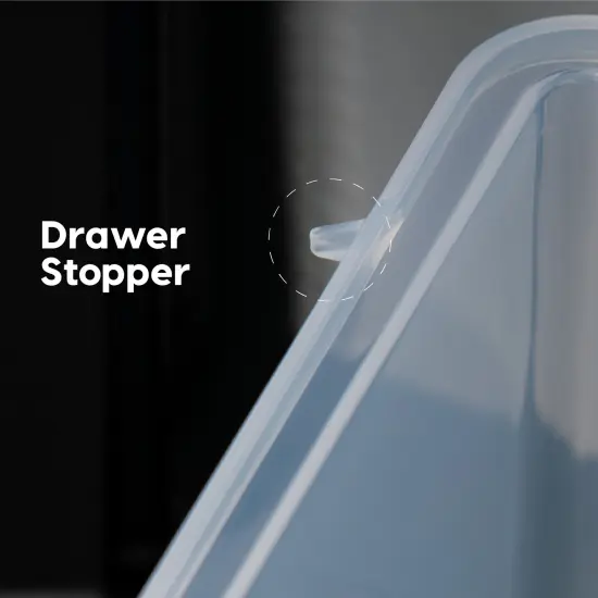 IRIS USA Plastic Desktop Drawers Organizer {5}