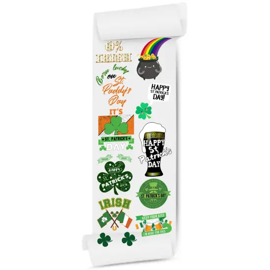 St. Patrick's Day DTF Transfer 22x60 Direct-to-Film Gang Sheets {2}