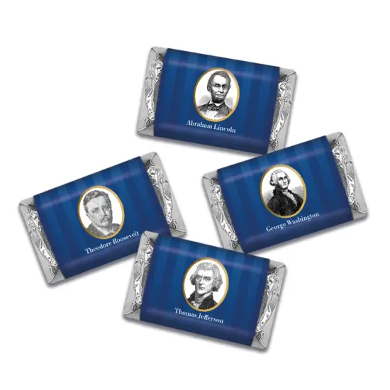 President's Day Candy Favors Hershey's Miniatures Chocolate {3}