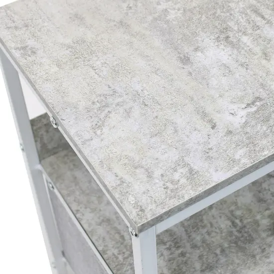 Sorbus TV Stand Dresser with 2 Drawers - Television Riser Chest with Storage - Bedroom, Living Room, Closet, & Dorm Furniture Gray {6}