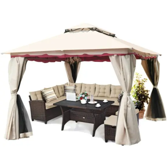 10' x 13' Heavy Duty Party Wedding Car Canopy Tent {3}