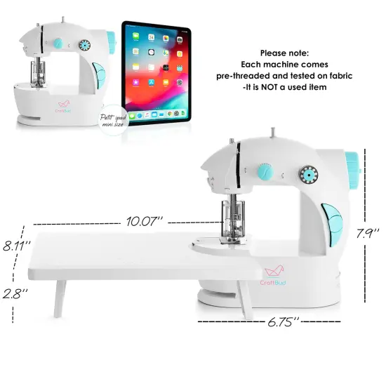 CraftBud Mini Sewing Machine Kit {5}