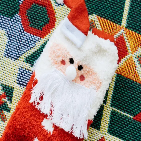 Unisex Christmas Socks Warm Fluffy Winter {2}