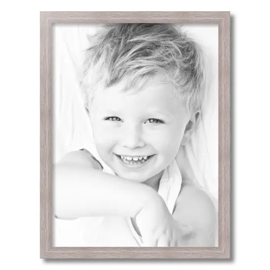 18x24" Modern Custom Poster Frame Natural {1}