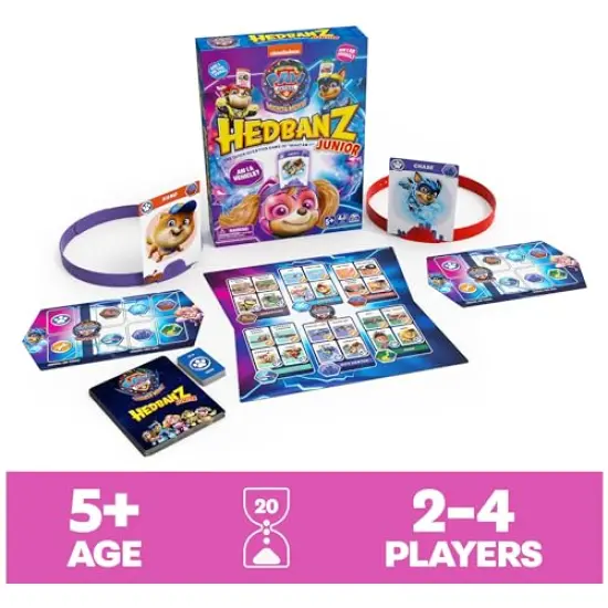 Junior PAW Patrol The Mighty Movie Game- Family Games | Games for Family Game Night| Kids Games | Card Games for Families & Kids Ages 5 and up {6}