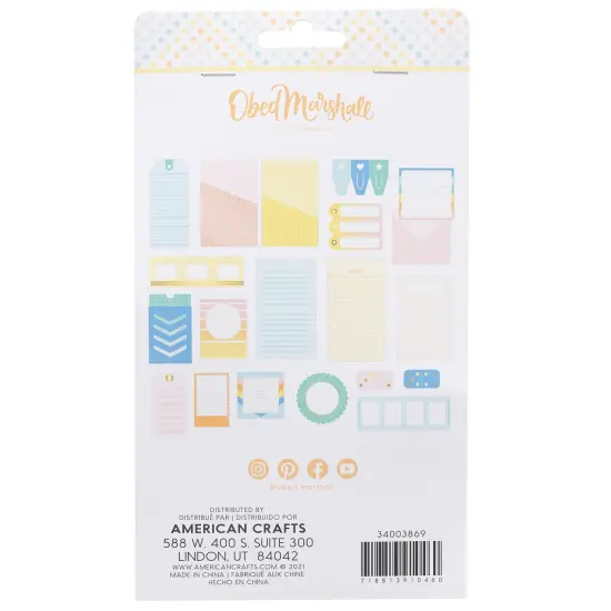 Obed Marshall Especial Stationery Pack-W/Gold Foil {2}