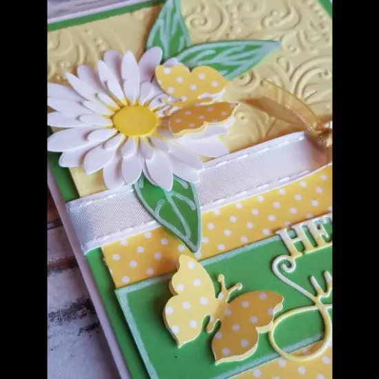 Leaves Plastic Embossing Folders for Card Making Scrapbooking and Other Paper Crafts {4}