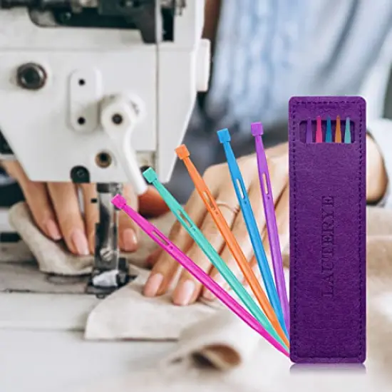 5 Piece That Purple Thang Sewing Tools for Sewing Craft Projects Use Thread Rubber Band Tools by Lauterye {3}
