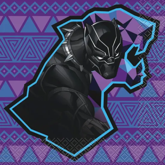 Black Panther Luncheon Napkins, 16ct {1}