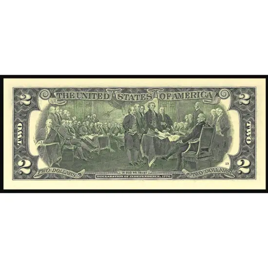 Life, Liberty And The Pursuit Of Happiness Thomas Jefferson Currency and Coin Wall Frame {2}