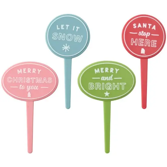 Christmas Assortment DecoPics Cupcake Decoration, 12ct {1}