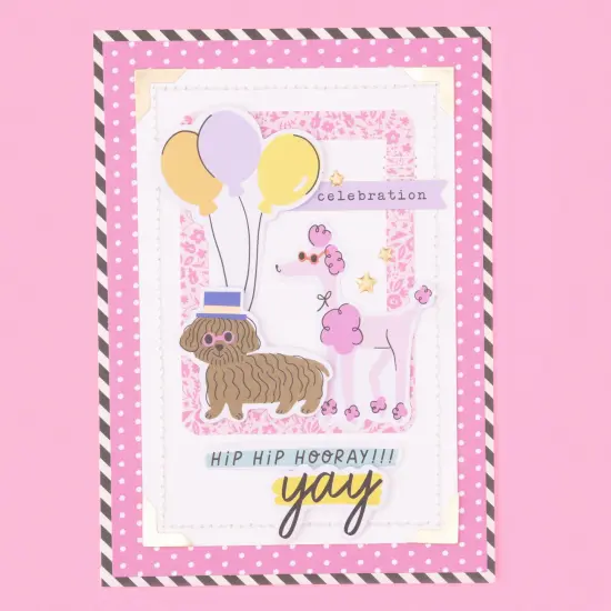 American Crafts Life Of The Party Ephemera Die-Cuts 75/Pkg-Icons, Gold Foil {3}