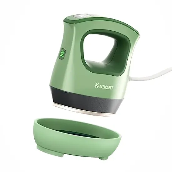 Mini Heat Press Small Heat Press Machine for T-Shirts (Temp: 285℉-400℉) Mini Iron Press Portable Heat Press for HTV Vinyl and Sublimation Projects-Green&hellip; {3}