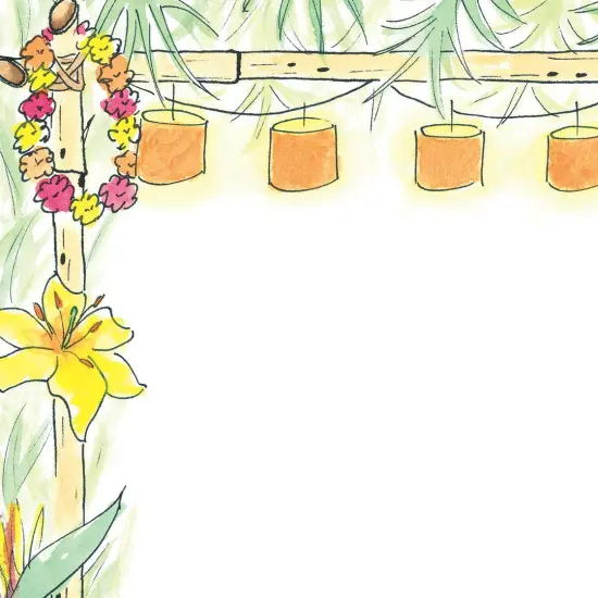 Great Papers! Luau Stationery Letterhead, Invitations and Announcements, Printer Friendly, 8.5"x11", 80 Pack {2}