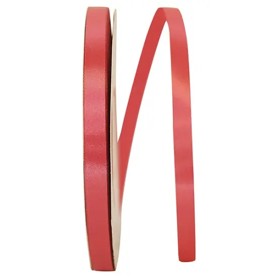 Florist Ribbons --- ⅜ inch x 100 yards --- Satin / Acetate Supreme Cooler Ribbon -- Watermelon Color {1}