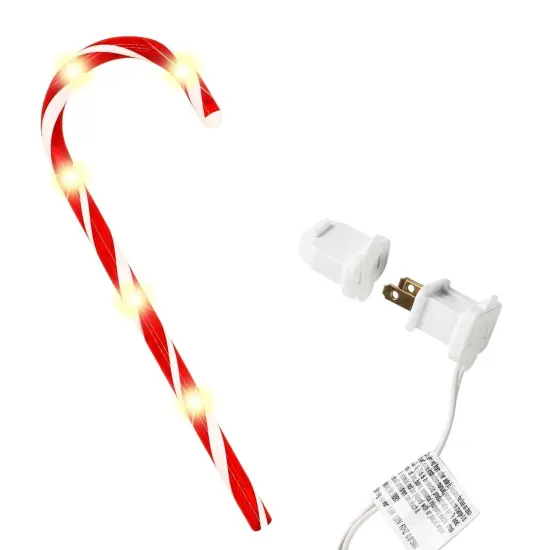 12 Sets Christmas Candy Cane Pathway Lights {3}