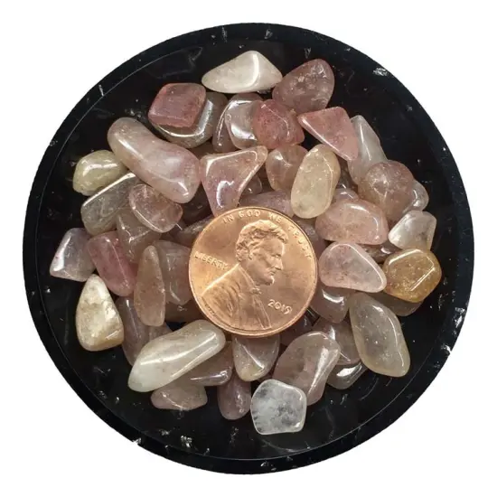 Pink Aventurine Mini Crystal Chips &ndash; Size 2 {2}