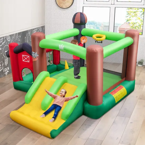 Farm Themed 6-in-1 Inflatable Castle {2}