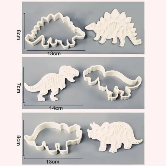 Dinosaur Cookie Cutter Stampers Cake Biscuit Chocolate Cake {2}