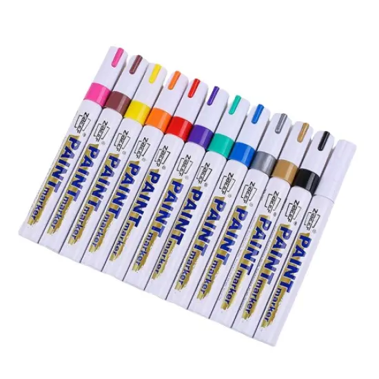 Kitcheniva Permanent Paint Marker Pen Waterproof Rubber Metal Wood {2}