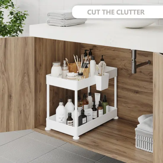 StorageBud Under Sink Organizers {2}