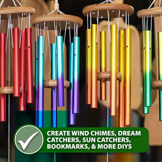 109 Yards Mandala Crafts Cream 1mm Waxed Cord for Jewelry Making -Cream Waxed Cotton Cord for Jewelry String Bracelet Cord Wax Cord Necklace String {3}