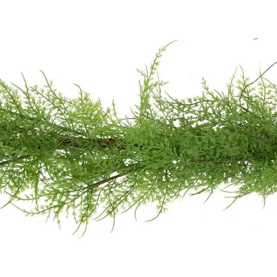 Northlight Real Touch&trade;️ Cedar Artificial Christmas Garland - 5' x 8" - Unlit Green {3}