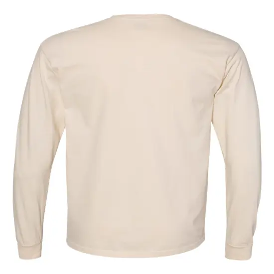 Comfort Colors&reg; Garment-Dyed Heavyweight Crewneck Long Sleeve T-Shirt Chalky mint {7}