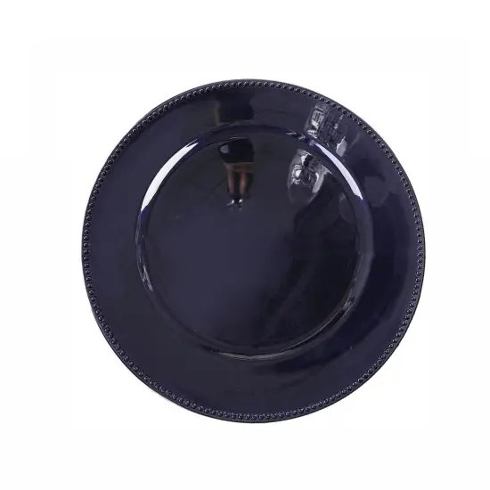 6 pcs of 13inch Charger Plates for Table Decor Navy blue {3}