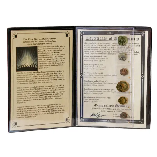 First Days of Christmas Ancient Coin Collection {1}