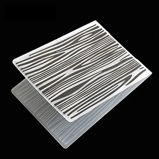 10 Styles Plastic Embossing Folder DIY Craft Template Molds Stamp Stencils Scrapbook Paper Cards Photo Album Making Tool Embossing Folders Handmade Art Craft Supplies Fondant Cake Decorating Mold {5}