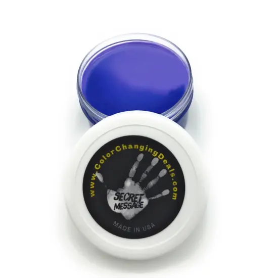 Universal Magic Paints Thermochromic Heat Sensitive for Secret Messages Color Changing T-Shirts & Shoes Blue to violet {1}