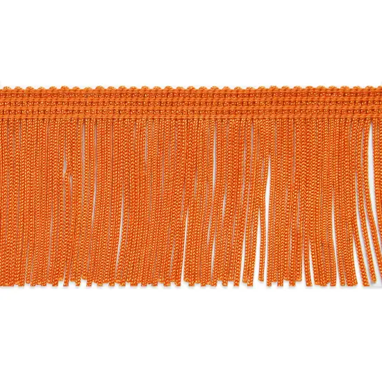 20 Yards of 2" Chainette Fringe Trim | 20 yard cut Orange {1}