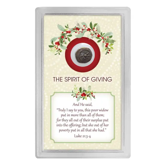 Widow's Mite The Gift of Giving Acrylic Decoration {1}