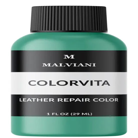 Leather Repair Color Restore for Faded and Scratched Couches Light green {1}