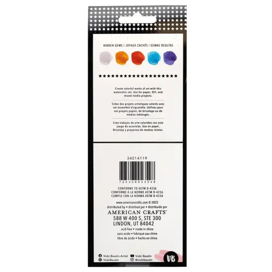 Hidden Gems Cosmic Watercolor Set - Where To Next? - Vicki Boutin {3}