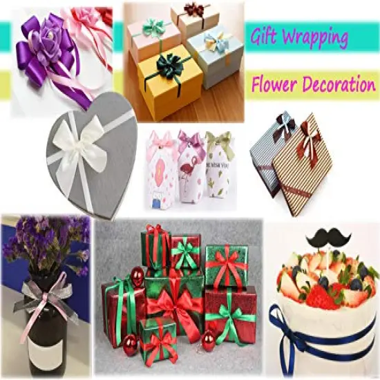 25 Yards 1-1/2 inch Wide Satin Ribbon Perfect for Wedding,Handmade Bows and Gift Wrapping(Pink) {4}