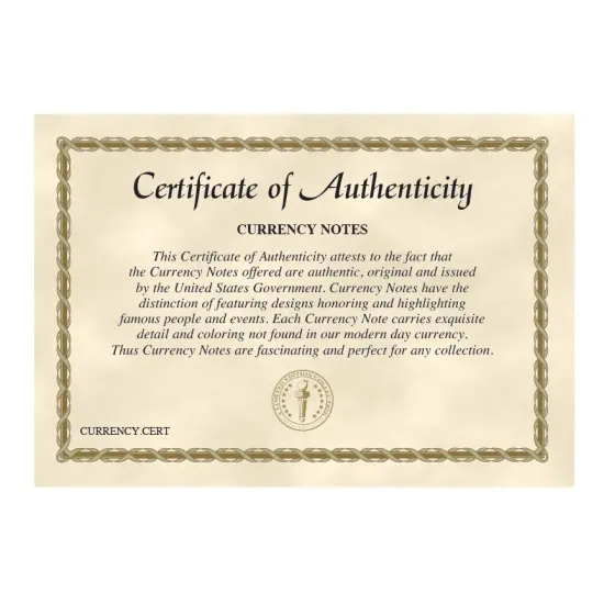 Scarce Currency - 1957 $1 Silver Certificate and $2 Red Seal Note {5}