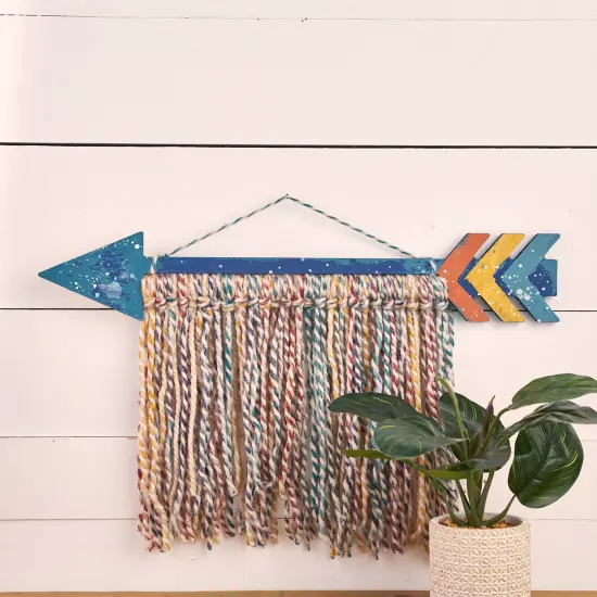 23 in. Unfinished Fiber Art Arrow Base {3}