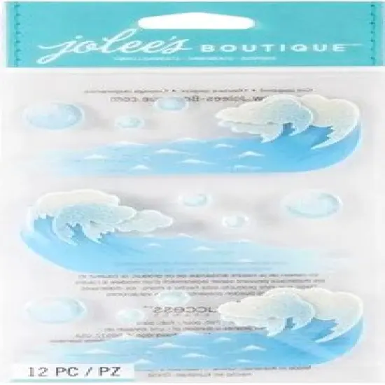 Jolee's Boutique Waves Vellum Dimensional Stickers {1}
