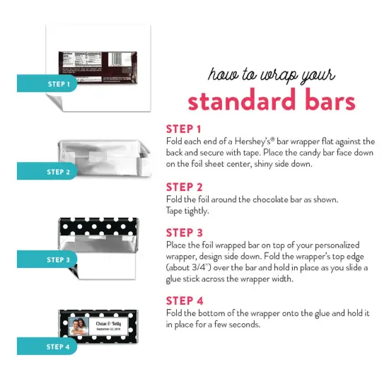 24ct Happy Birthday Candy Party Favors Wrappers Only for Chocolate Bars by Just Candy {3}