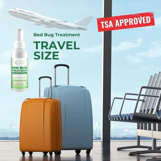 Hygea Natural Exterminator 24oz Spray & Bed Bug Exterminator Travel Size 3oz. {3}