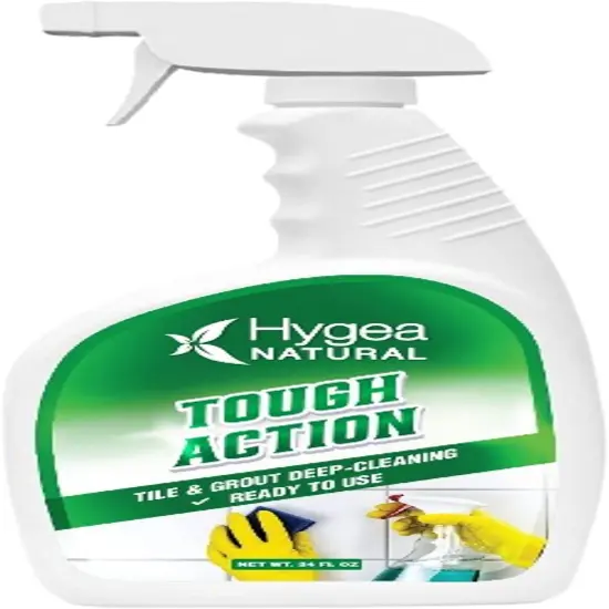 Hygea Natural Tough Action - Tile & Grout Deep-Cleaning Ready to use 24oz Spray (3 pack) {2}