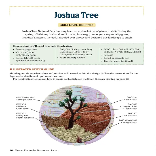 How to Embroider Texture and Pattern- Hand Embroidery DIY Book {4}