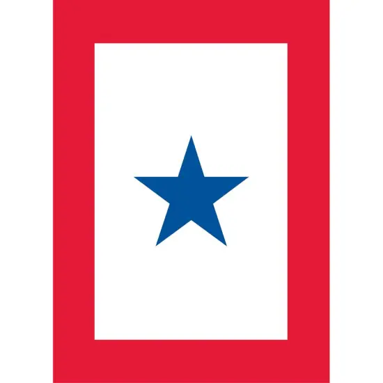 Family Member In Service Star Flag with Grommets 28" x 40" {1}