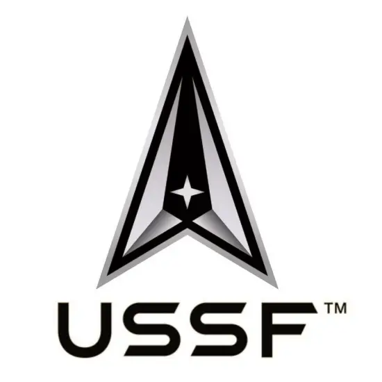 USSF Space Force Sticker (3-1/2"x4-1/8") {1}