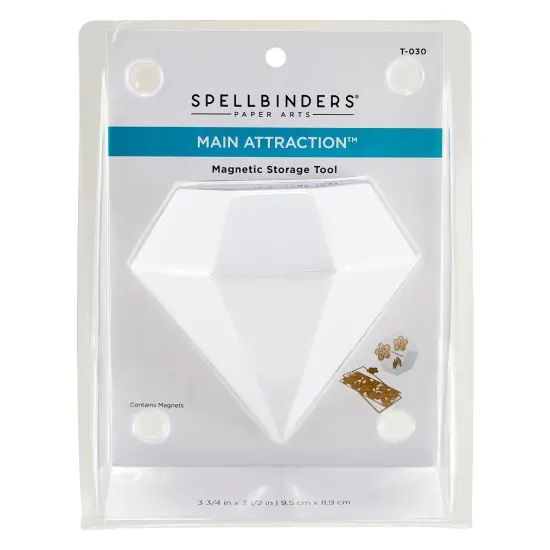 Spellbinders Main Attraction Magnet Tool-White {1}